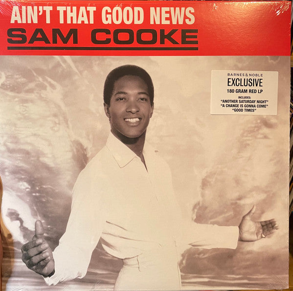 Sam Cooke : Ain't That Good News (LP, Album, RE, RM, Red)