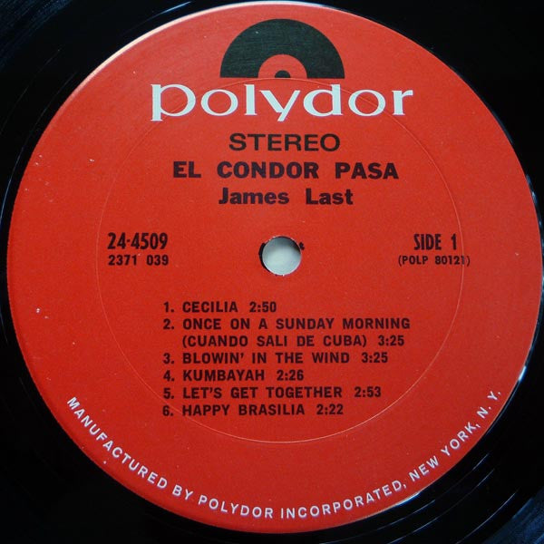 James Last : El Condor Pasa (LP)