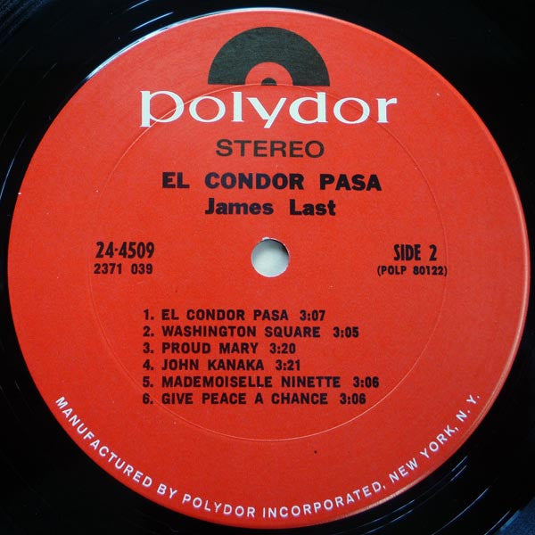 James Last : El Condor Pasa (LP)