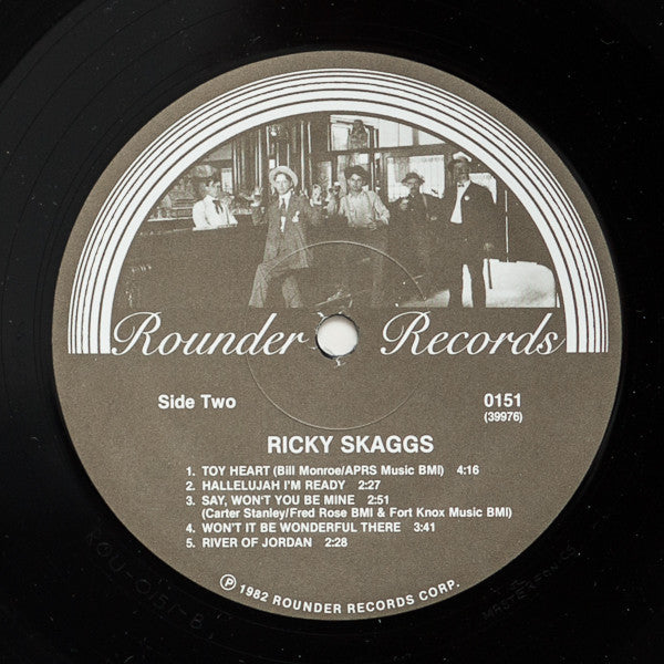 Ricky Skaggs : Family & Friends (LP, Album, Wak)