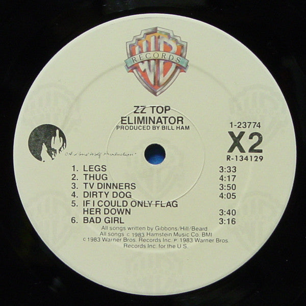 ZZ Top : Eliminator (LP, Album, Club)