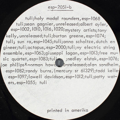 Various : ESP Is 3D! Superstereo (LP, Smplr)