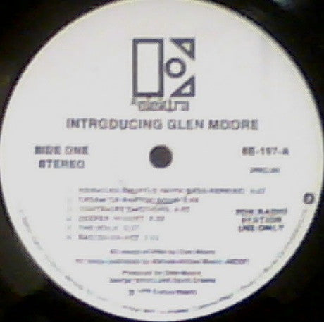 Glen Moore : Introducing (LP, Album, Promo)