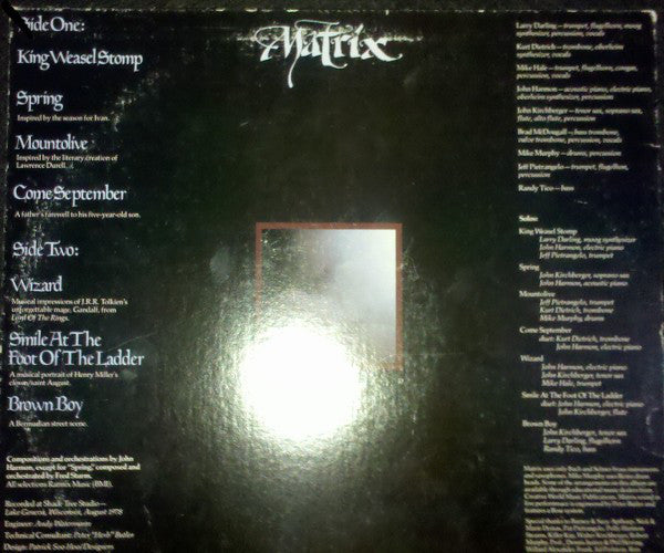 Matrix (26) : Wizard (LP, Album, Cap)