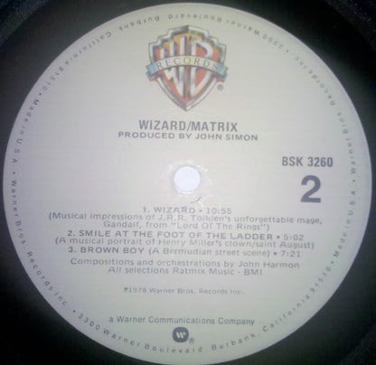 Matrix (26) : Wizard (LP, Album, Cap)