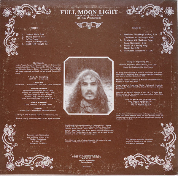 Sky Sulamyth : Full Moon Light (LP)