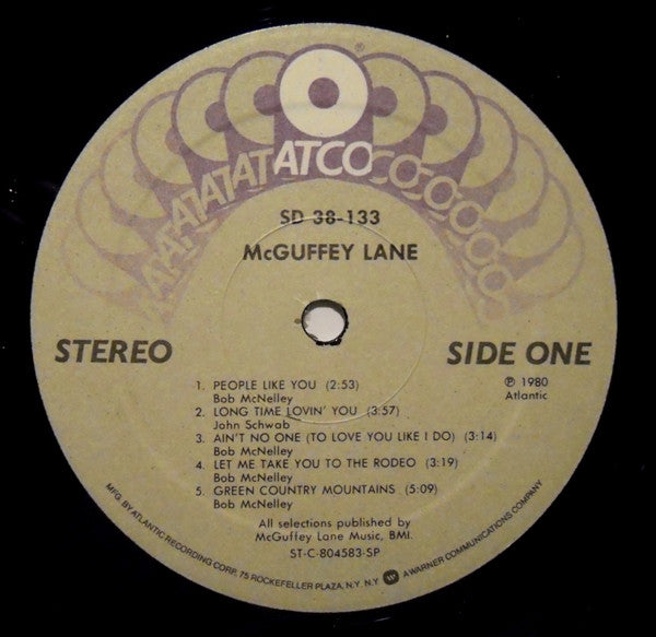 McGuffey Lane : McGuffey Lane (LP, Album, RP, Spe)