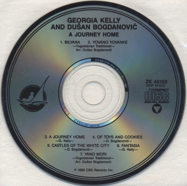 Georgia Kelly & Dušan Bogdanović (2) : A Journey Home (CD, Album)