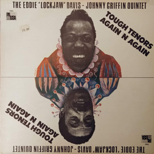 The Eddie Davis-Johnny Griffin Quintet : Tough Tenors Again 'N' Again (LP, Album, RE)