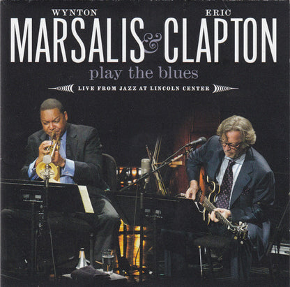 Wynton Marsalis & Eric Clapton : Wynton Marsalis & Eric Clapton Play The Blues (Live From Jazz At Lincoln Center) (CD + DVD)