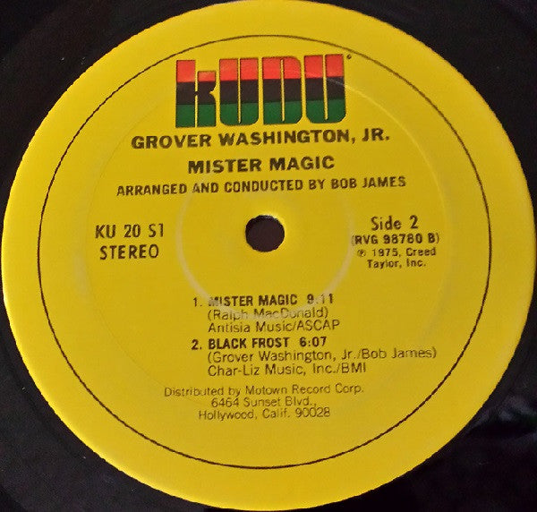 Grover Washington, Jr. : Mister Magic (LP, Album)