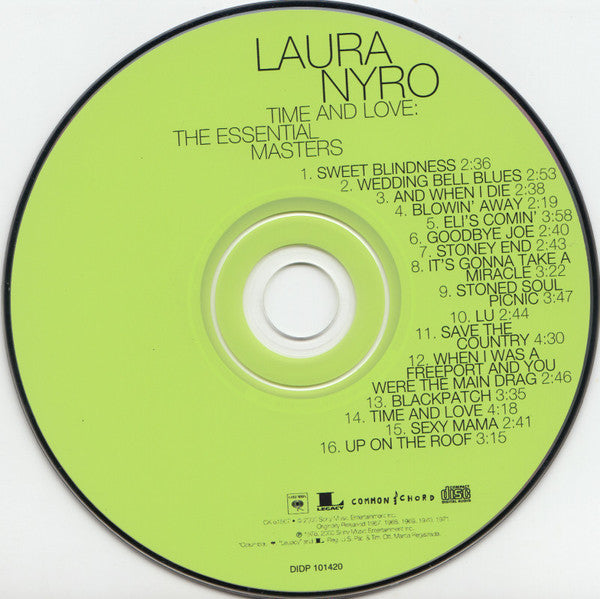 Laura Nyro : Time And Love: The Essential Masters (CD, Comp, RM)