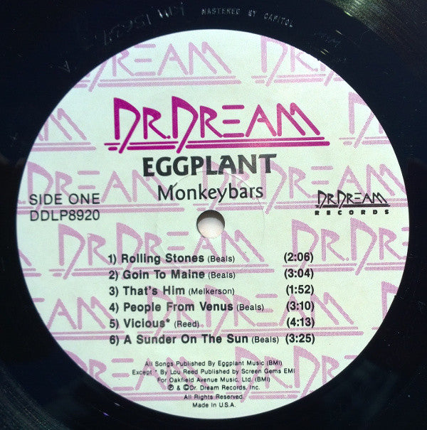 Eggplant (4) : Monkeybars (LP, Album)