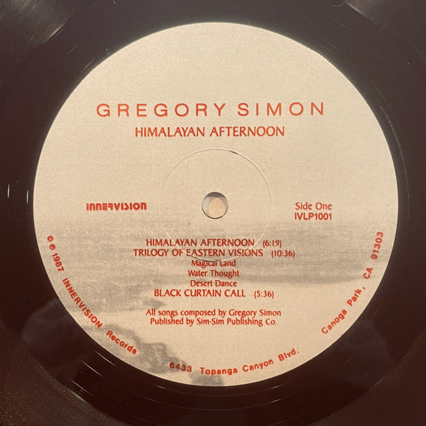 Gregory Simon : Himalayan Afternoon (LP, Album)