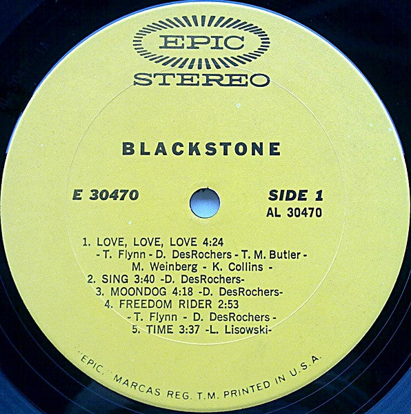 Blackstone (13) : Blackstone (LP, Album)