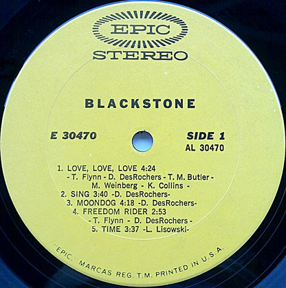 Blackstone (13) : Blackstone (LP, Album)