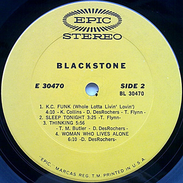 Blackstone (13) : Blackstone (LP, Album)