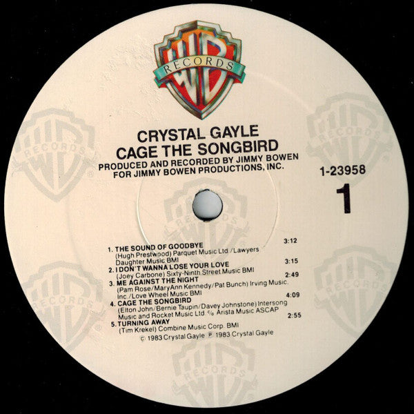 Crystal Gayle : Cage The Songbird (LP, Album)