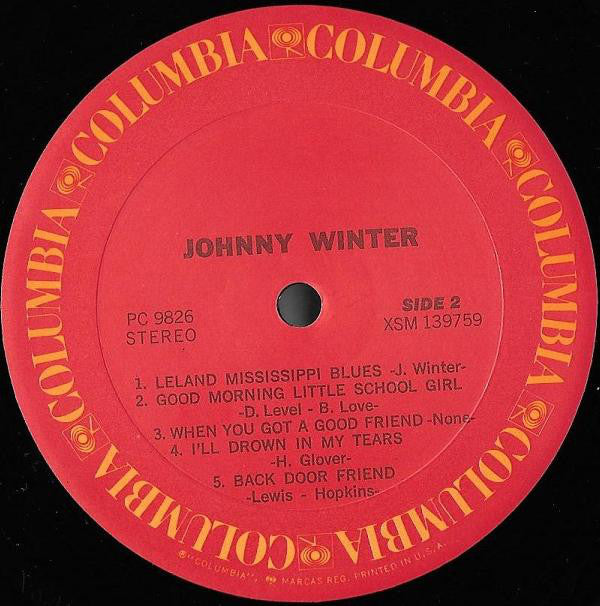 Johnny Winter : Johnny Winter (LP, Album, RE)