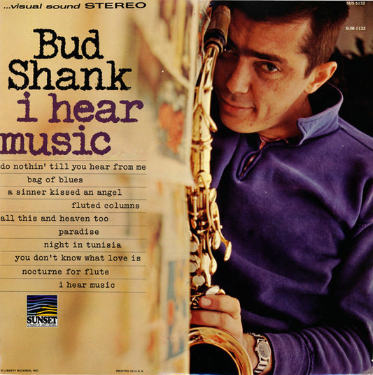 Bud Shank : I Hear Music (LP, Comp)