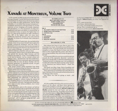 Various : Xanadu At Montreux Volume Two (LP, Album)