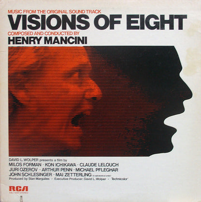 Henry Mancini : Visions Of Eight (Music From The Original Sound Track) (LP, Album, Gat)