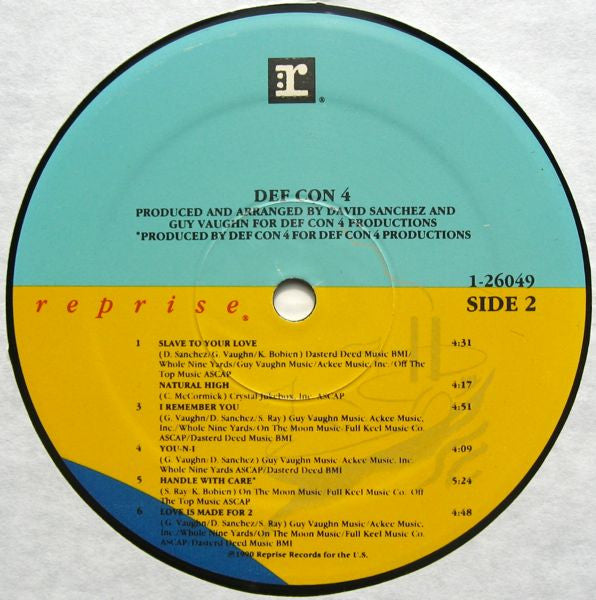 Def Con 4 : Def Con 4 (LP, Album)