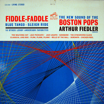 The Boston Pops Orchestra, Arthur Fiedler : Fiddle-Faddle And Other Leroy Anderson Favorites (LP, Album)