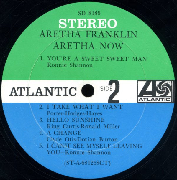 Aretha Franklin : Aretha Now (LP, Album, CT )