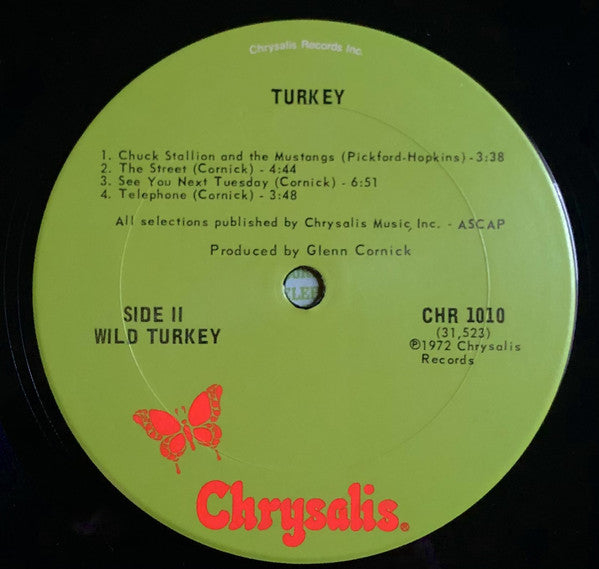 Wild Turkey : Turkey (LP, Album)