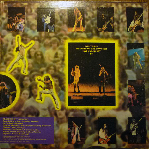 Black Oak Arkansas : Raunch 'N' Roll Live (LP, Album, RI)