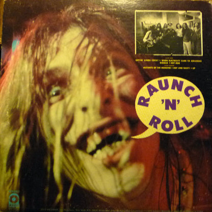 Black Oak Arkansas : Raunch 'N' Roll Live (LP, Album, RI)