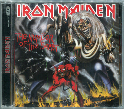 Iron Maiden : The Number Of The Beast (CD, Album, Club, Enh, RE, RM)