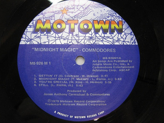 Commodores : Midnight Magic (LP, Album)