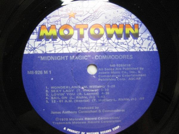 Commodores : Midnight Magic (LP, Album)