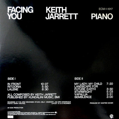 Keith Jarrett : Facing You (LP, Album)