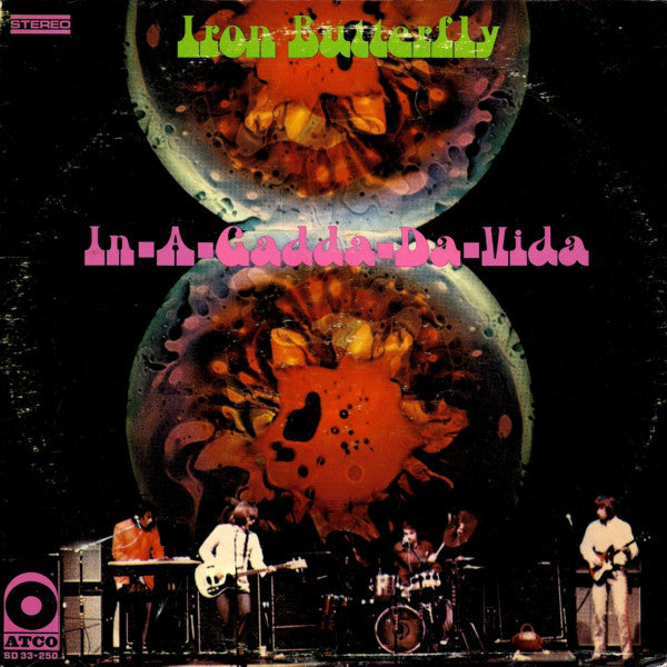 Iron Butterfly : In-A-Gadda-Da-Vida (LP, Album, RP, CT )