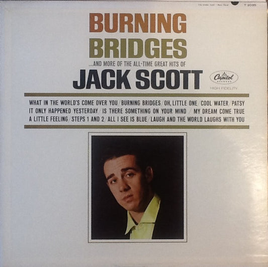 Jack Scott : Burning Bridges (LP, Album, Mono)