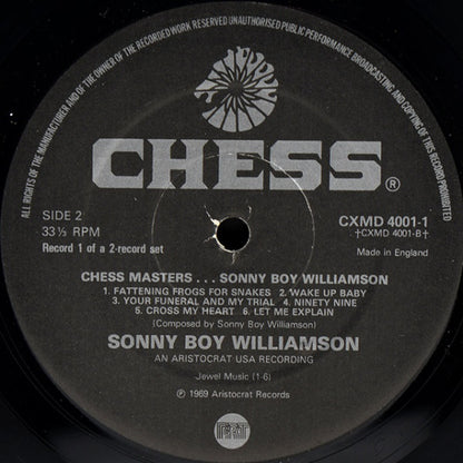 Sonny Boy Williamson (2) : Sonny Boy Williamson (2xLP, Album, Comp)