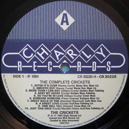 The Crickets (2) : The Complete Crickets (LP, Comp)