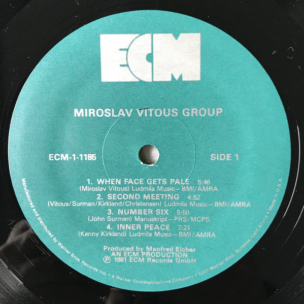 Miroslav Vitous Group : Miroslav Vitous Group (LP, Album)