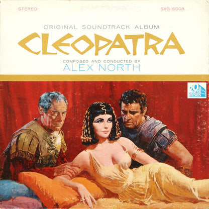 Alex North : Cleopatra (Original Soundtrack Album) (LP, Album, Gat)