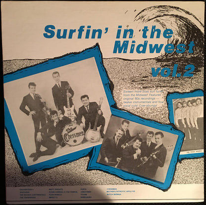 Various : Surfin' In The Midwest Vol.2 (LP, Comp)