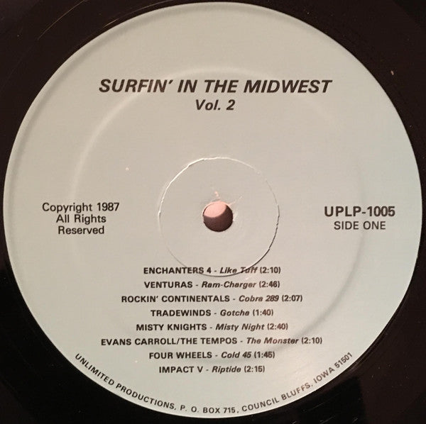 Various : Surfin' In The Midwest Vol.2 (LP, Comp)