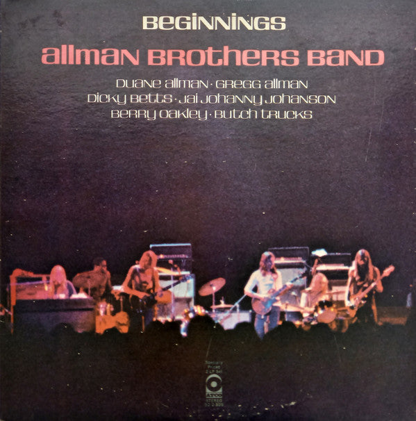 The Allman Brothers Band : Beginnings (2xLP, Comp, RI )