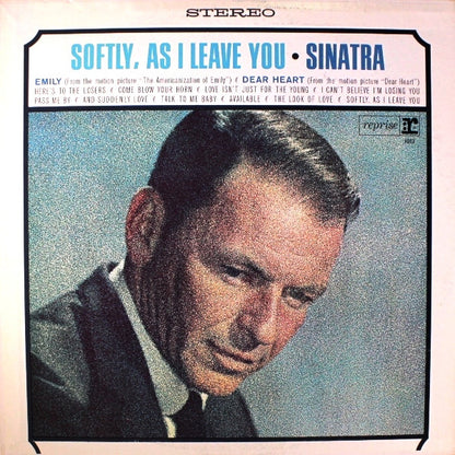 Frank Sinatra : Softly, As I Leave You (LP, Album)