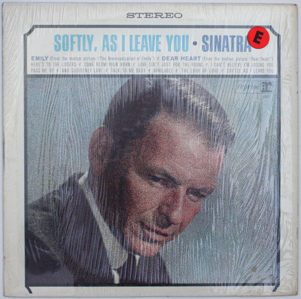 Frank Sinatra : Softly, As I Leave You (LP, Album)