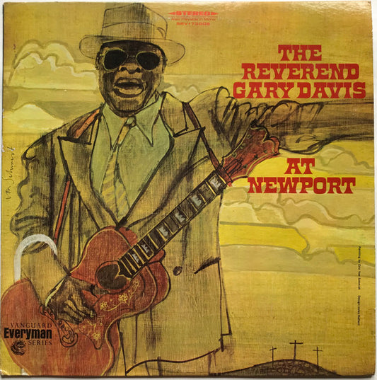 Rev. Gary Davis : The Reverend Gary Davis At Newport (LP, Album)