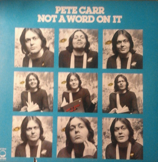 Pete Carr : Not A Word On It (LP, Album, PR )