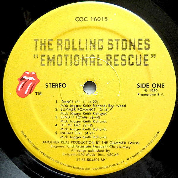 The Rolling Stones : Emotional Rescue (LP, Album, SP )